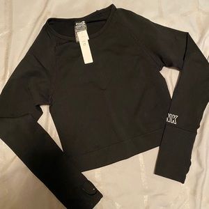 VS Pink athletic crop top